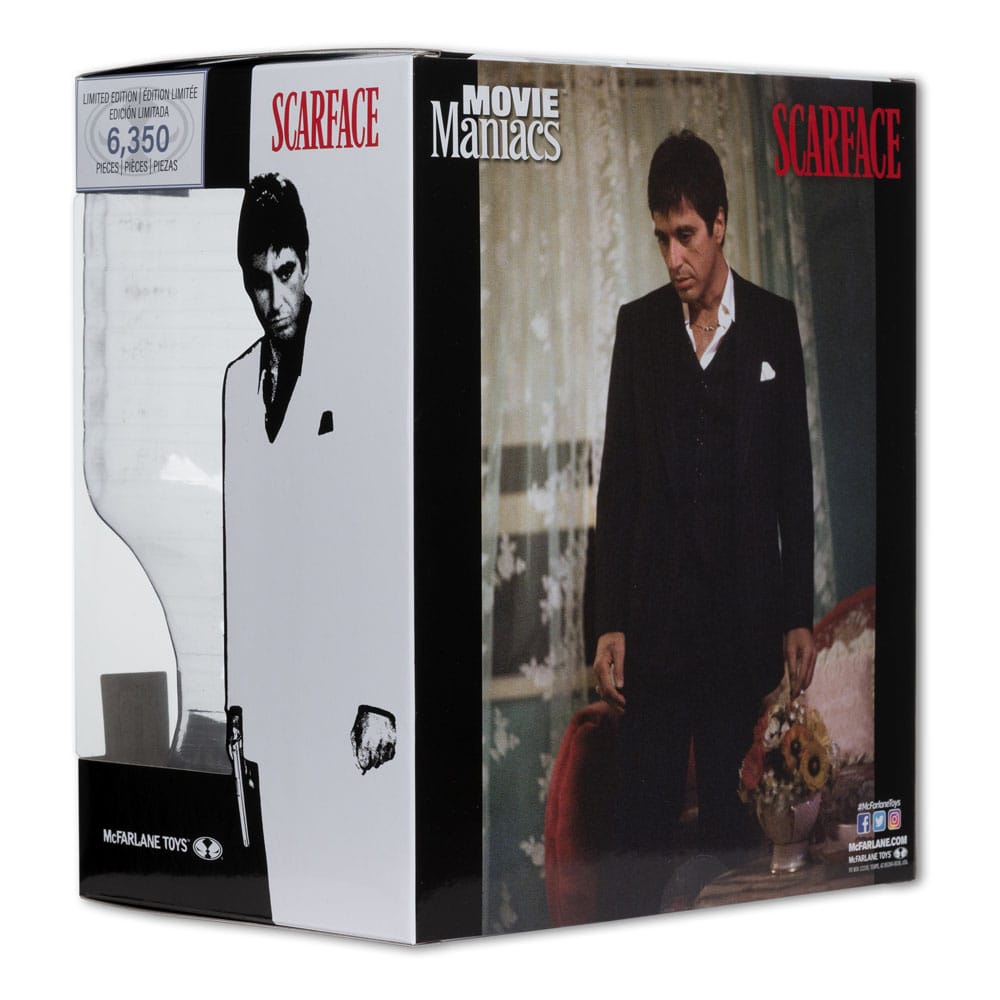 Movie Maniacs 6in Tony Montana (Scarface) Figurine - M 5
