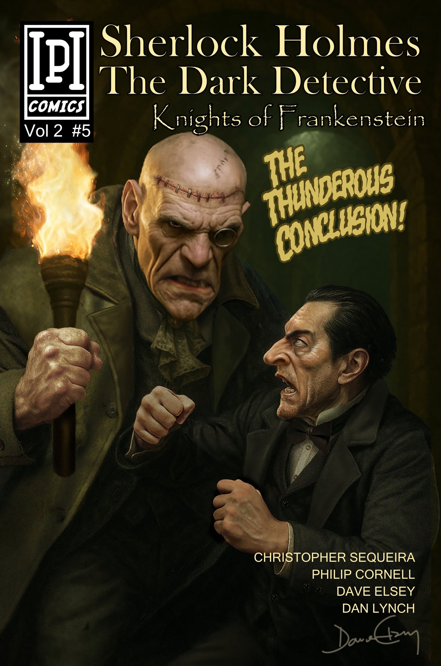 2025 - Sherlock Holmes Dark Detective Vol 02 Knights Of Frankenstein #5 - M - ENG 1
