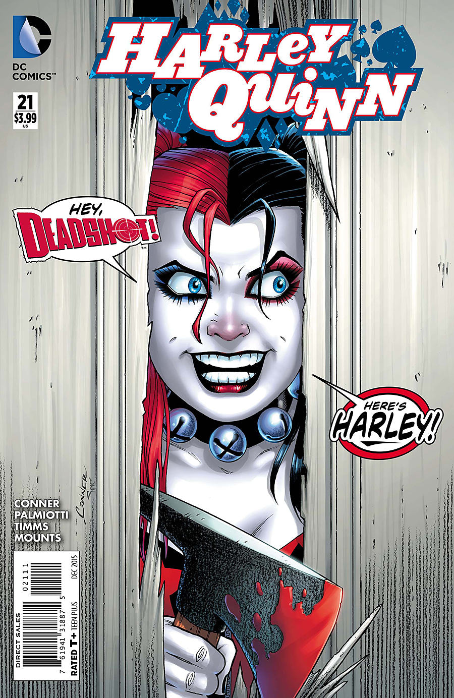 2015 - Harley Quinn, Vol. 2 #21 Var. A - Tug A' War! - M - ENG 1