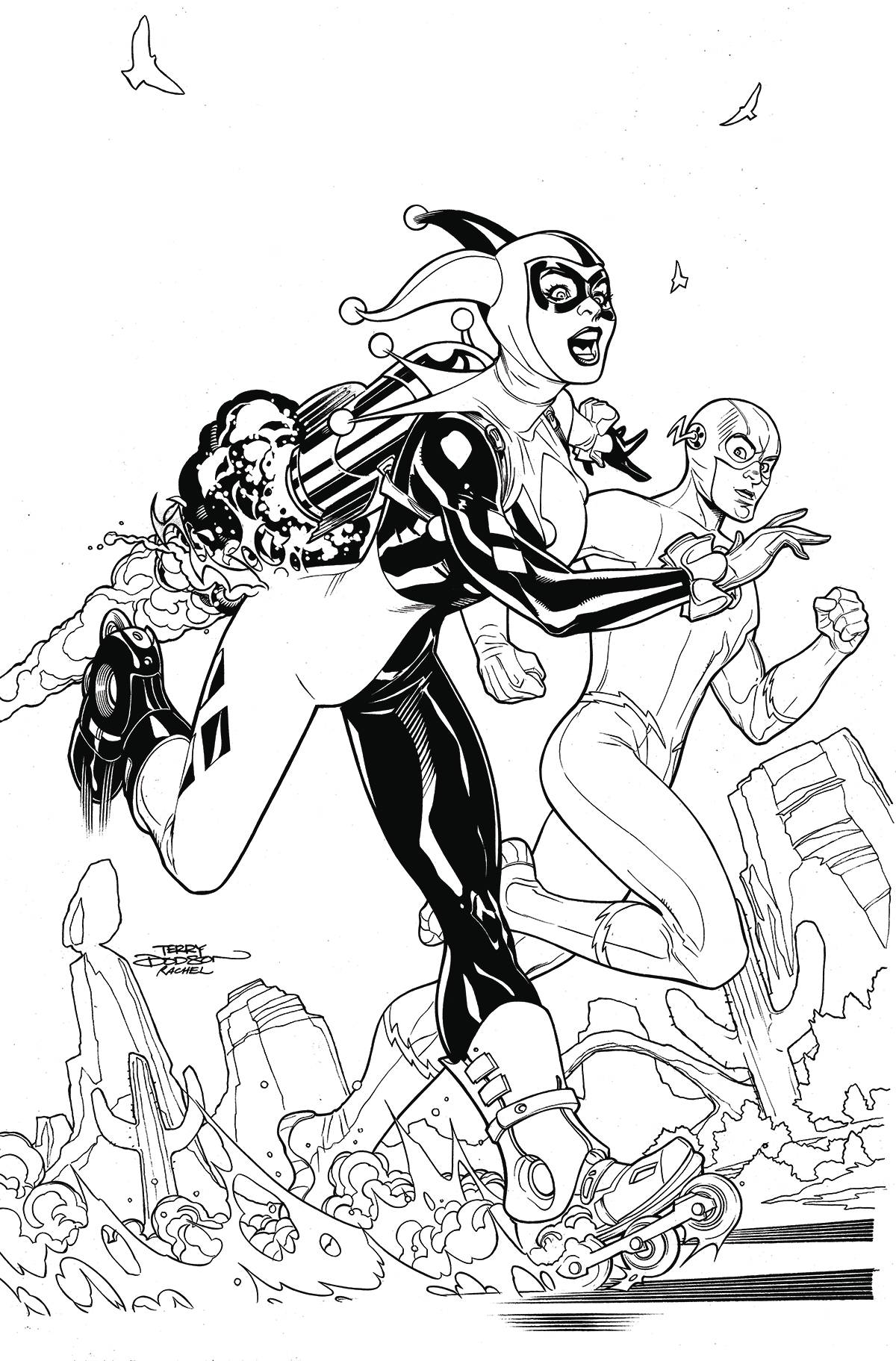 2016 - Harley Quinn & Suicide Squad: An Adult Coloring Book - M - ENG - PRE-ORDER 1