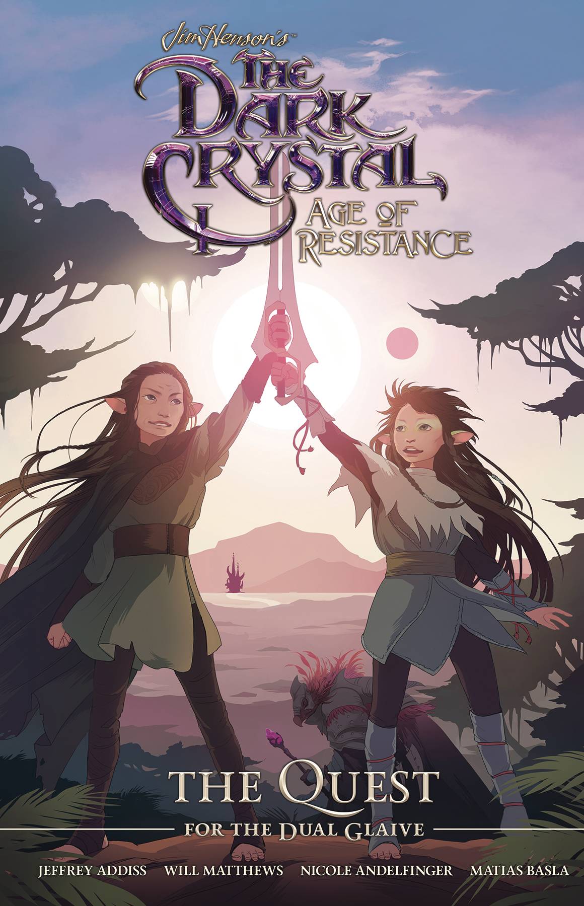 2020 - Jim Henson's The Dark Crystal: Age of Resistance - The Quest for the Dual Glaive HC - M - ENG - PRE-ORDER 1