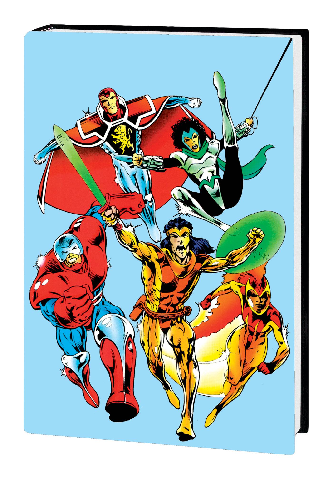 2022 - Knights Of Pendragon Omnibus HC Var. HC-B - Knights Of Pendragon(1990) #1-18, Knights Of Pendragon (1992) #1-15, Mys-Tech Wars #1-4, Dark Guard #1-4 - M - ENG - PRE-ORDER 1