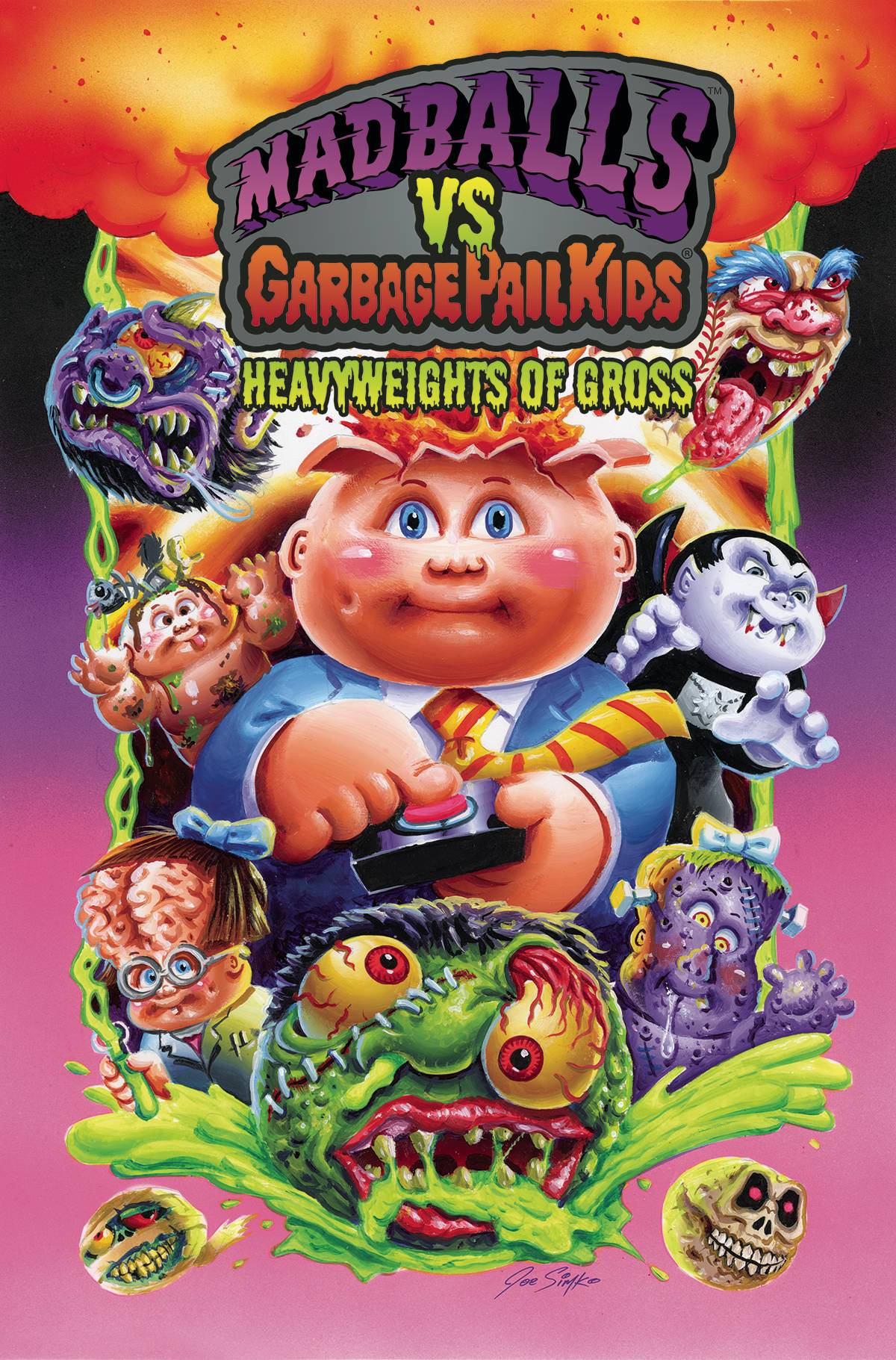 2024 - Madballs Vs Garbage Pail Kids: Heavyweights Gross HC / TP Var. HC-B - M - ENG - PRE-ORDER 1
