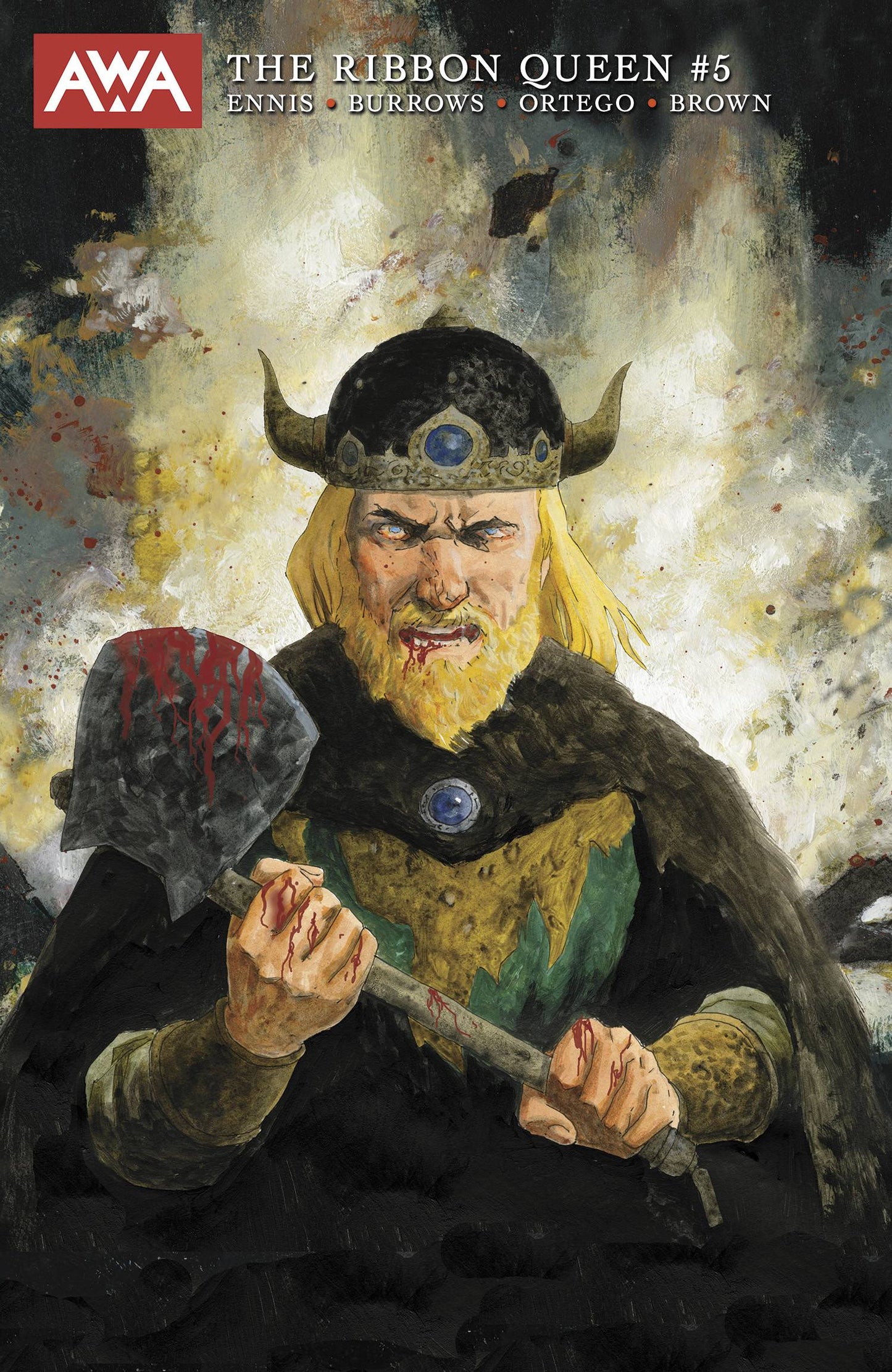 2023 - The Ribbon Queen #5 Var. B - A Red Wind - M - ENG - PRE-ORDER 1