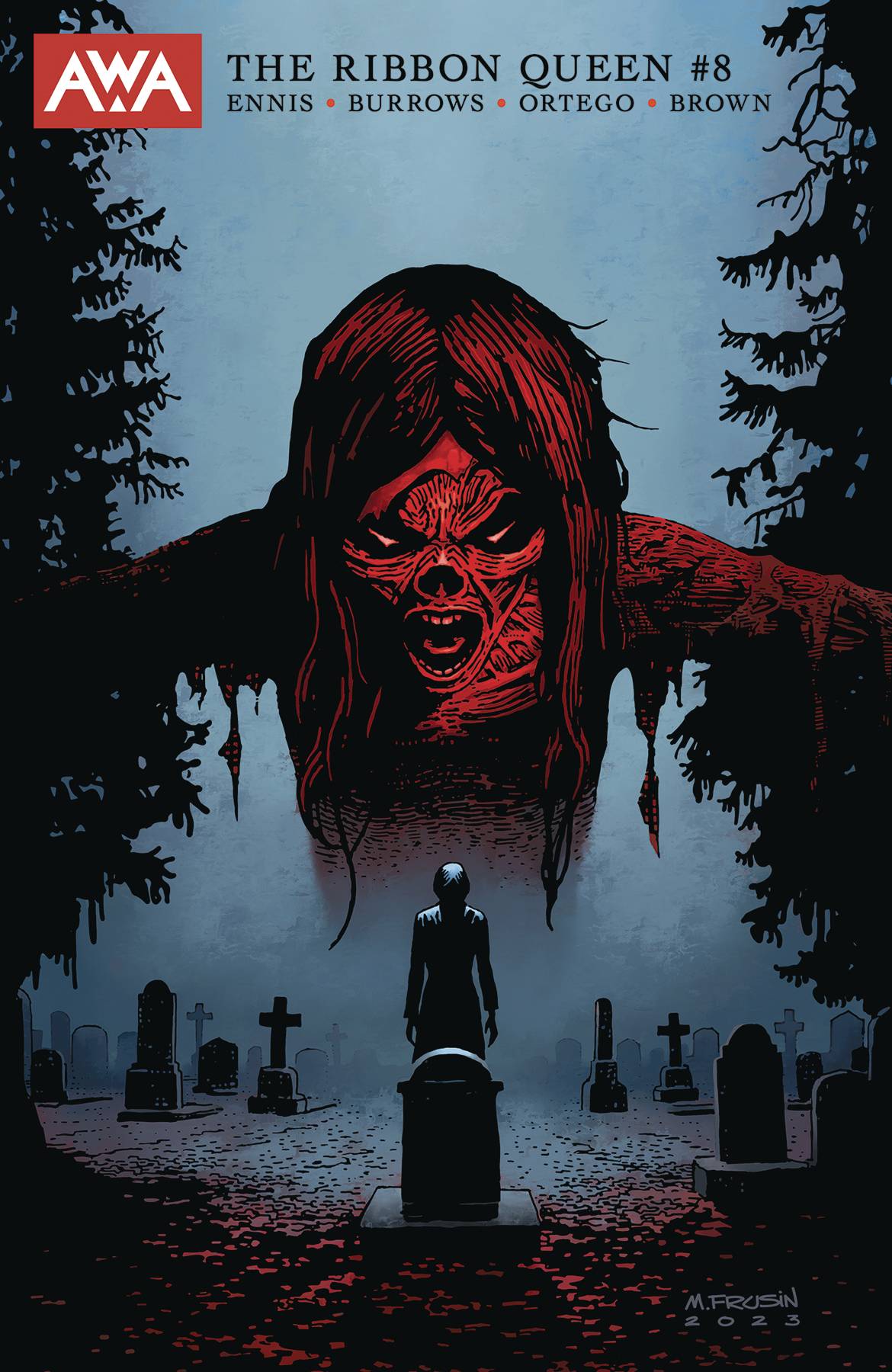 2024 - The Ribbon Queen #8 Var. B - A Trick of the Light - M - ENG - PRE-ORDER 1