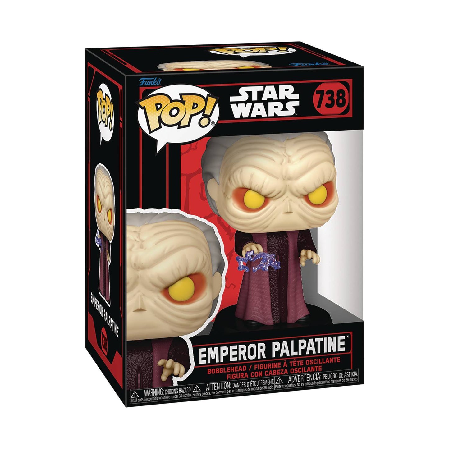 2023 - POP STAR WARS DARKSIDE PALPATINE VIN FIGGM - 1