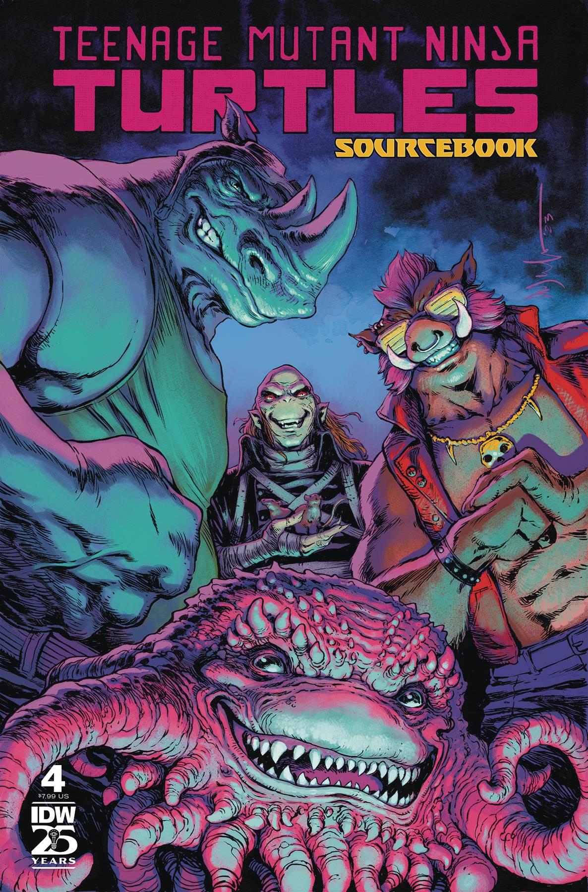 2024 - Teenage Mutant Ninja Turtles Sourcebook #4 - M - ENG - PRE-ORDER 1