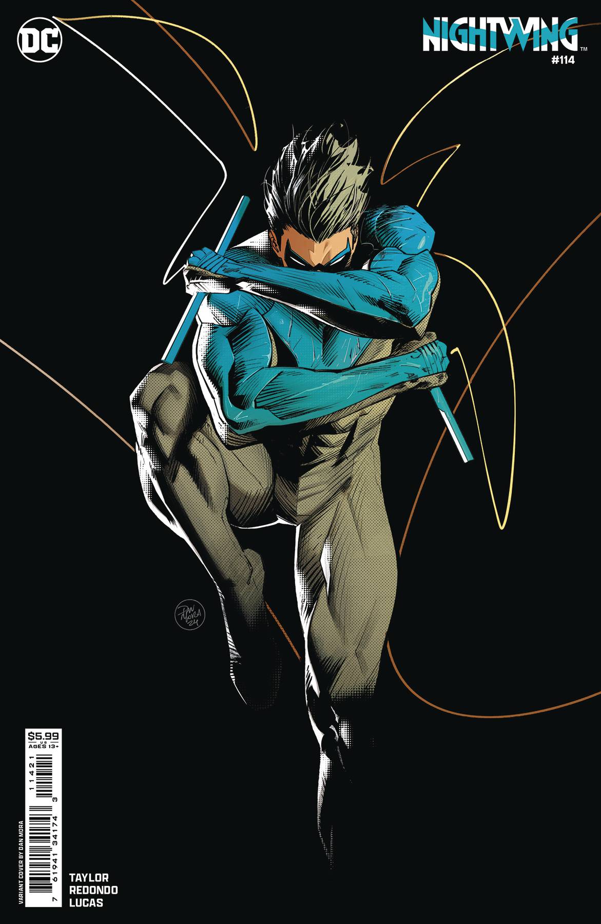 2024 - Nightwing, Vol. 4 #114 Var. B - Fallen Grayson - M - ENG 1