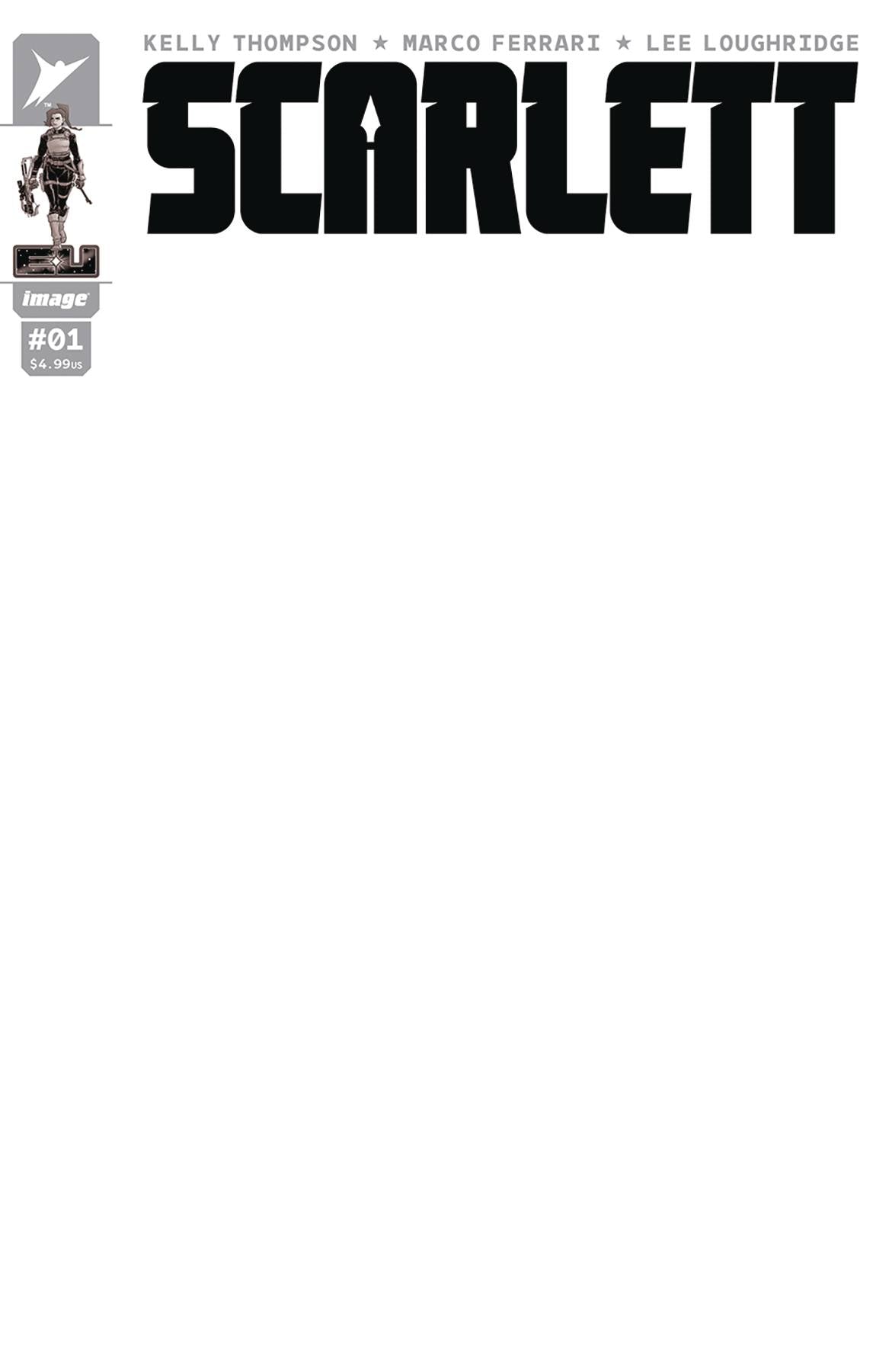 2024 - Scarlett (Image Comics) #1 Var. H - M - ENG - PRE-ORDER 1