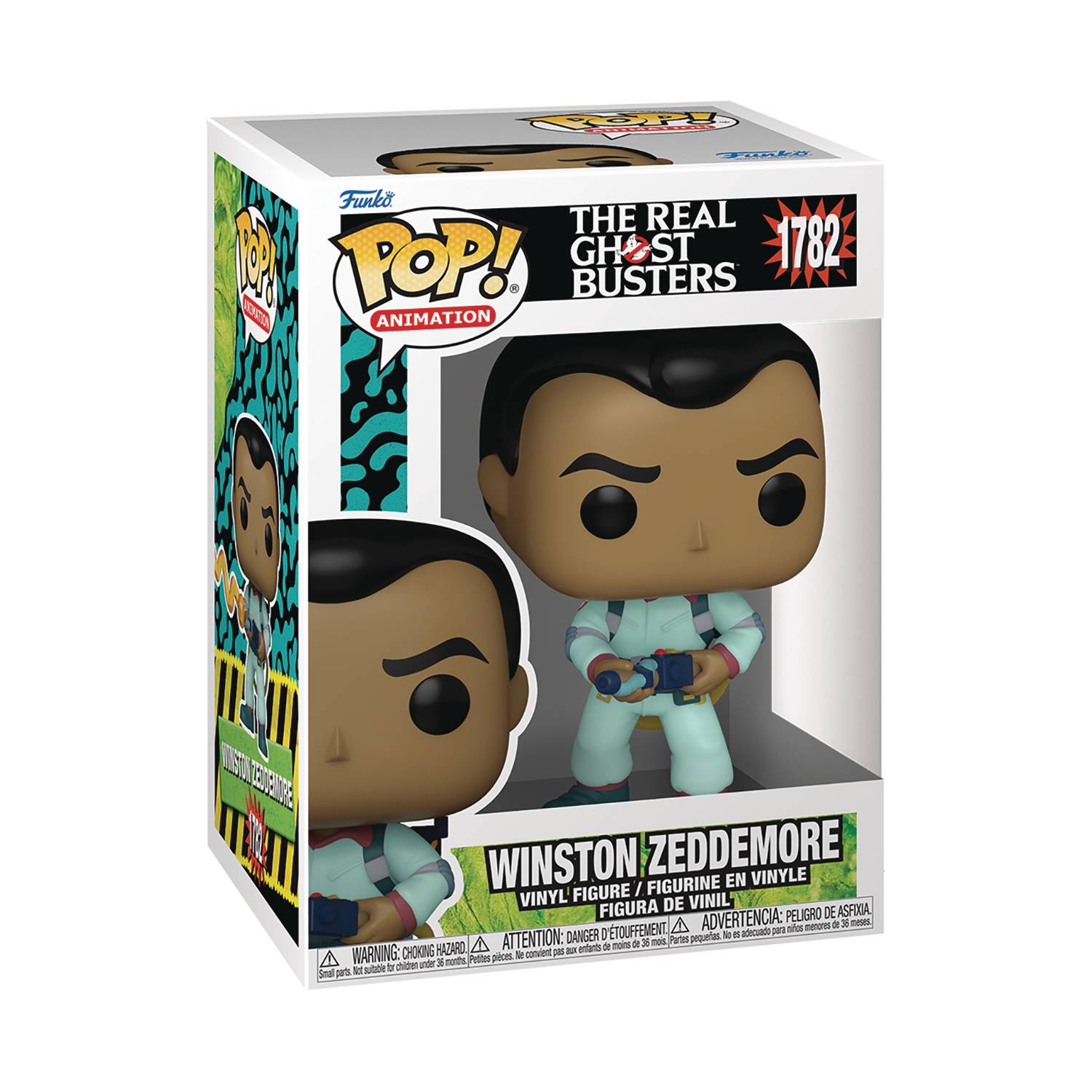 Pop Animation Real Ghostbusters Winston Zeddemore Fig - M 1