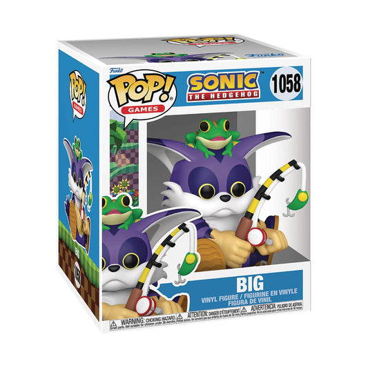 Pop Super Sonic Big The Cat With Froggy Fig - M 1