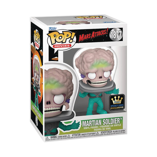 Pop Movies Mars Attacks Soldier Fig - M 1