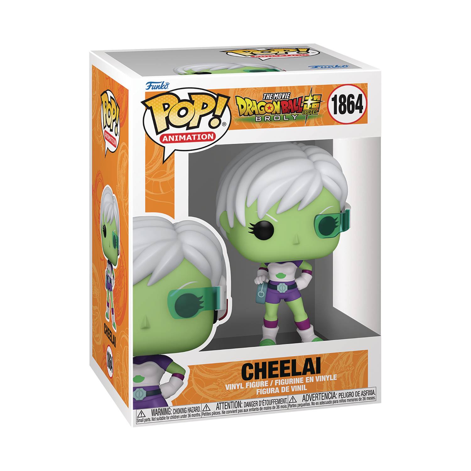 Pop Animation Dragon Ball Super Broly Cheelai Fig - M 1