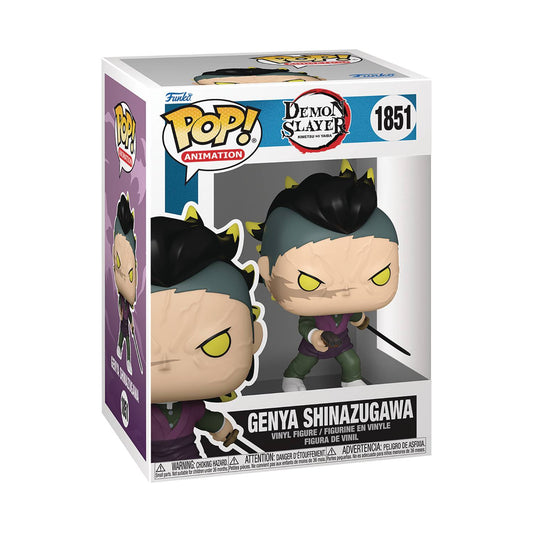 Pop Animation Demon Slayer Genya Demon Form Fig - M 1