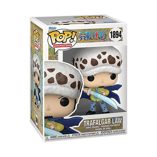 Pop Animation One Piece Trafalgar Law With Blue Anesthesia Fig - M 1