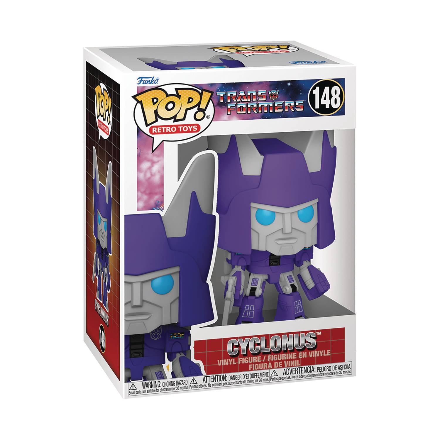 Pop Vinyl Transformers s4 Cyclonus Fig - M 1