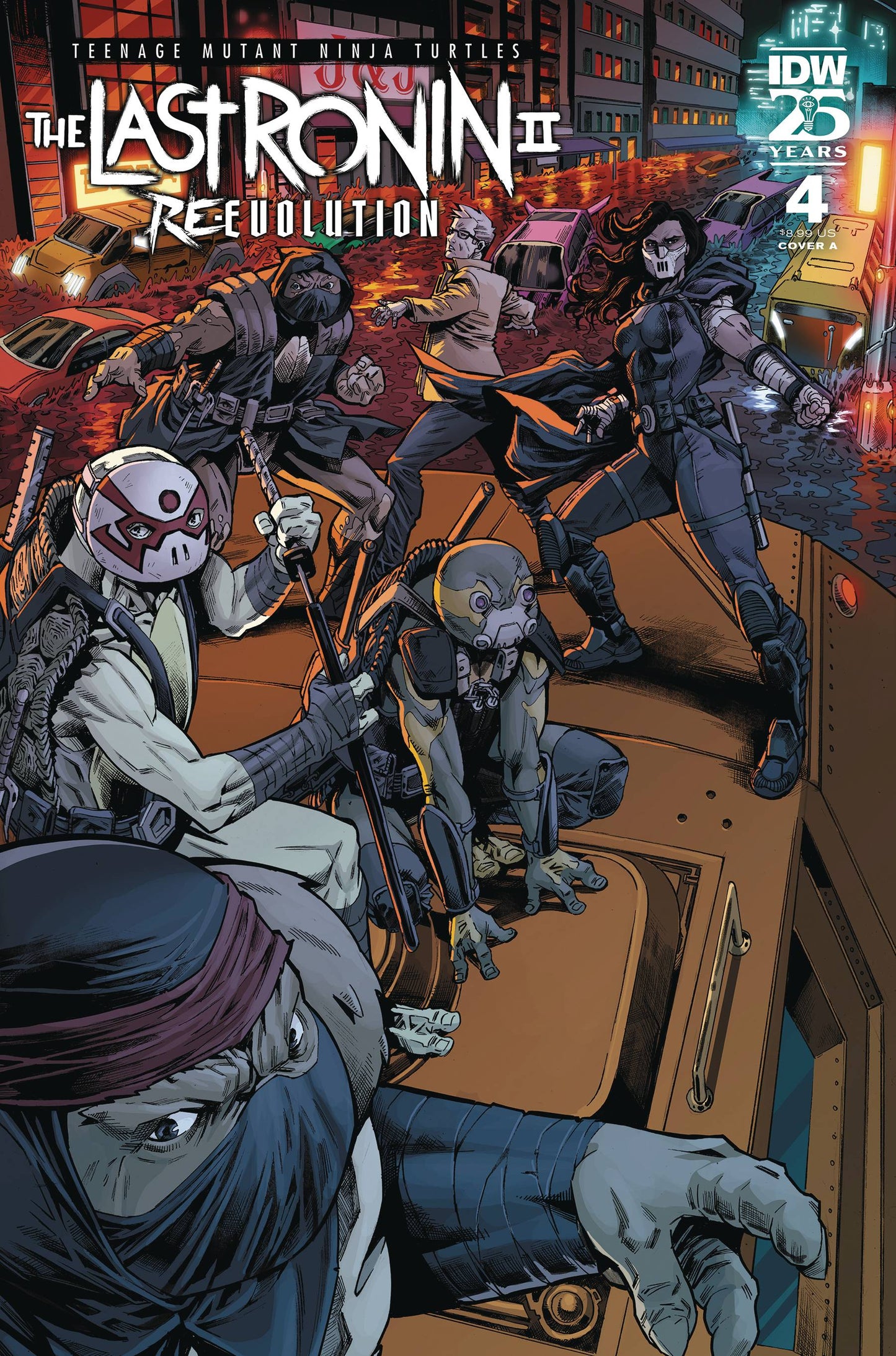 2025 - Teenage Mutant Ninja Turtles: The Last Ronin II - Re-Evolution #4 Var. A - M - ENG - PRE-ORDER 1