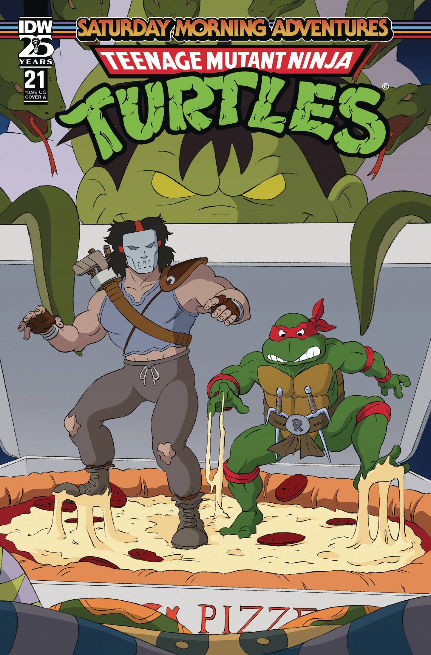 2025 - Teenage Mutant Ninja Turtles: Saturday Morning Adventures Continued #21 Var. A - M - ENG - PRE-ORDER 1