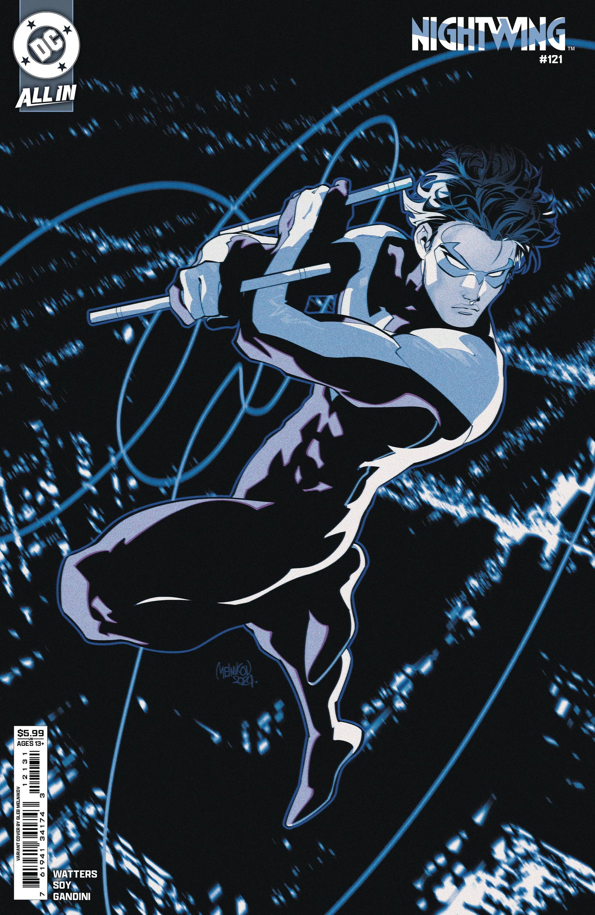2024 - Nightwing, Vol. 4 #121 Var. C - Beast Wagons - M - ENG 1