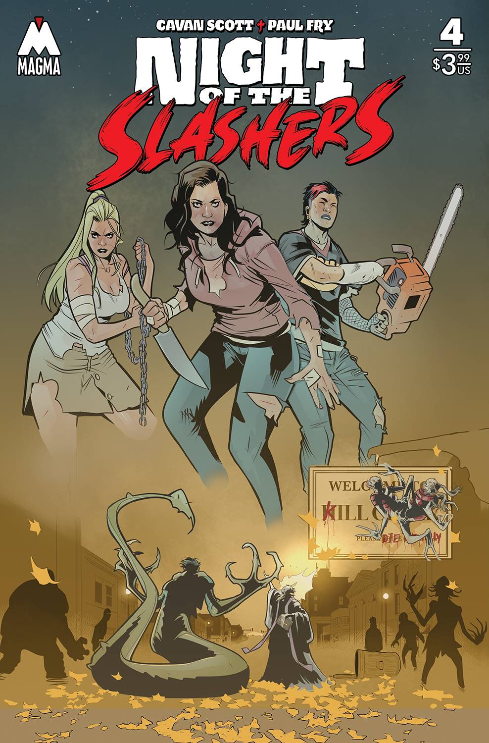 2025 - Night of the Slashers #4 Var. A - M - ENG - PRE-ORDER 1