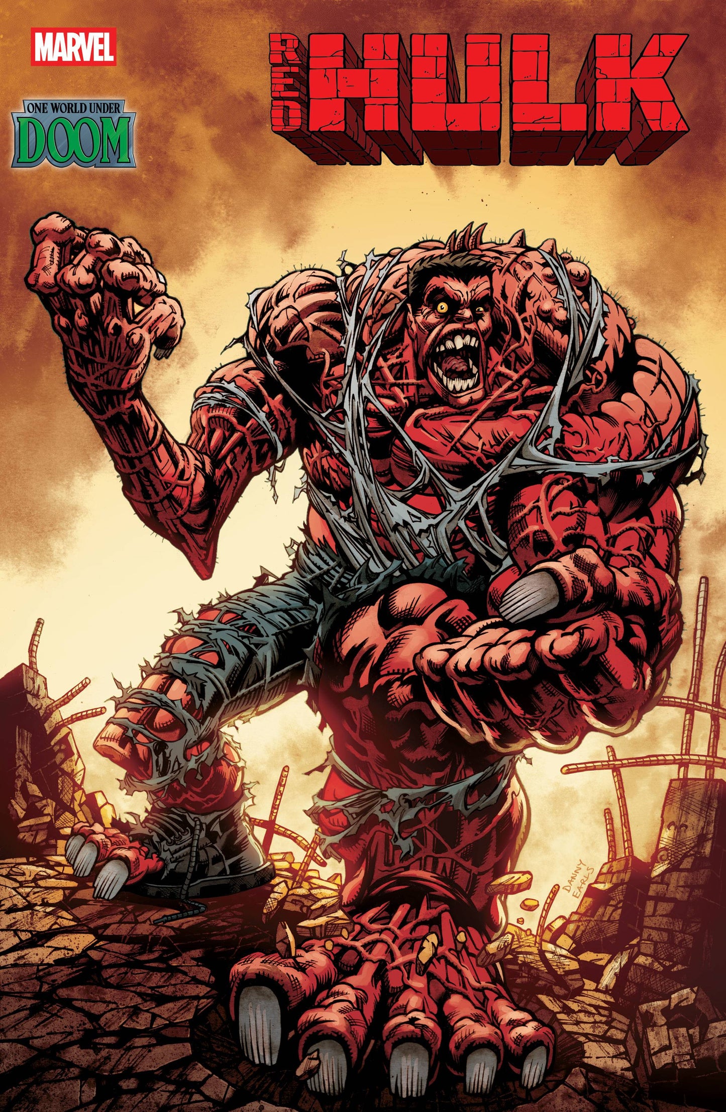 2025 - Red Hulk #5 Var. B - Prisoner of War - M - ENG 1