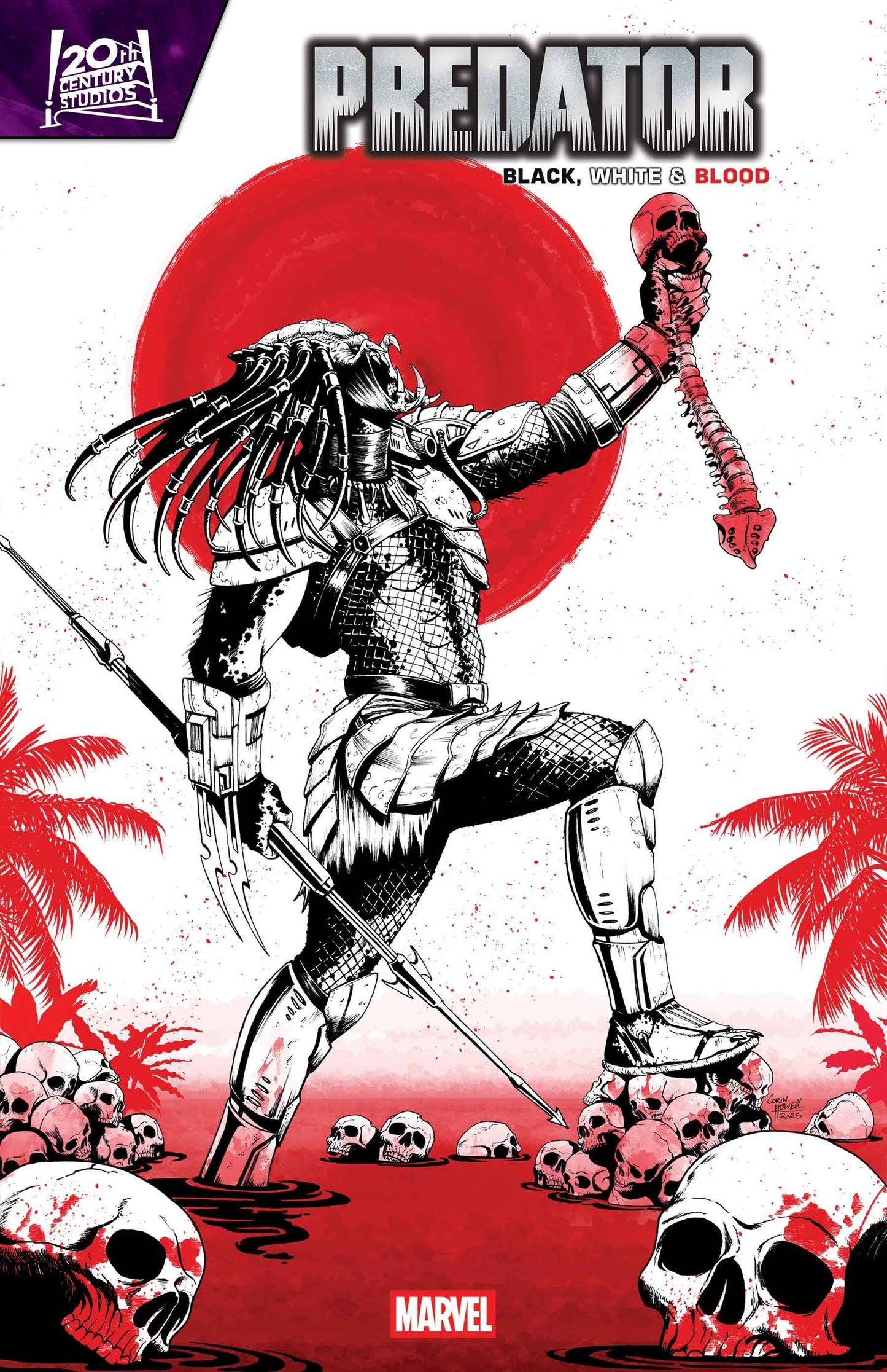 2025 - Predator: Black, White & Blood #2 Var. A - M - ENG 1