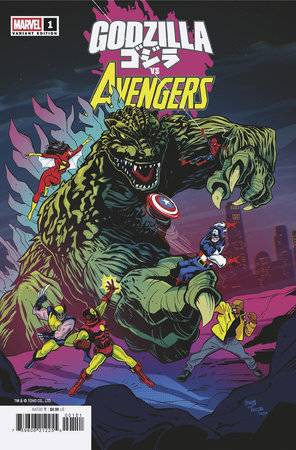 2025 - Godzilla vs. Avengers #1 Var. E - M - ENG 1