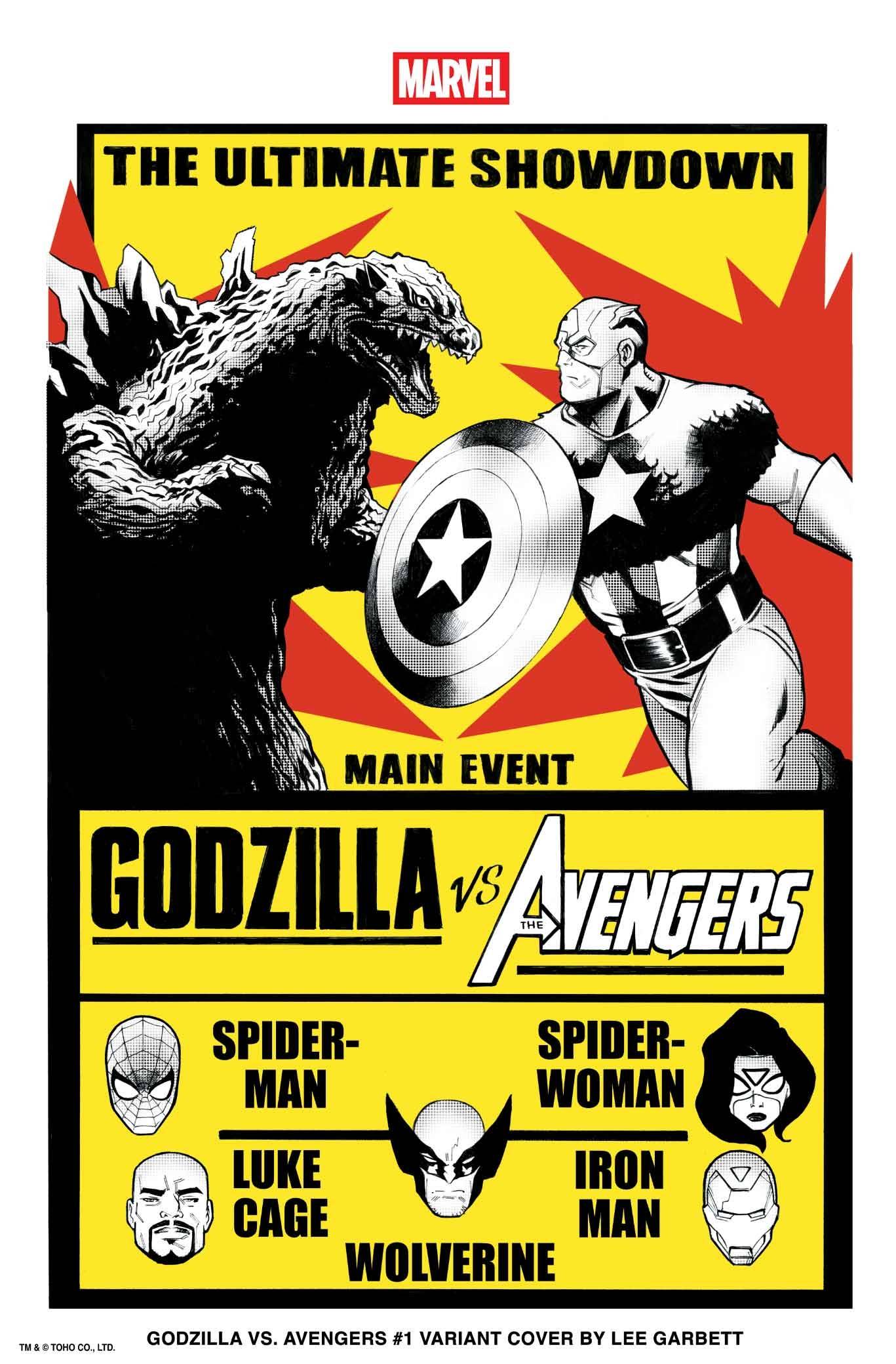 2025 - Godzilla vs. Avengers #1 Var. D - M - ENG 1