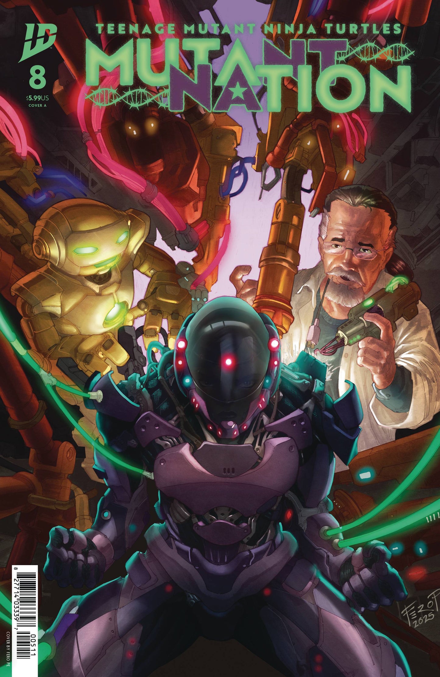 2025 - Teenage Mutant Ninja Turtles: Mutant Nation #8 Var. A - M - ENG 1
