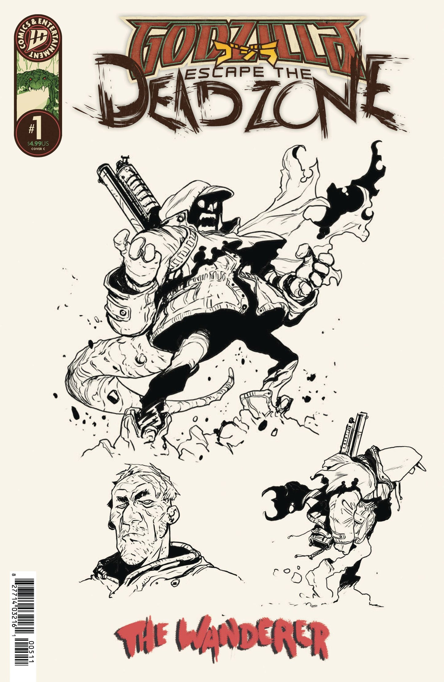 2025 - Godzilla: Escape the Deadzone #1 Var. C - M - ENG 1