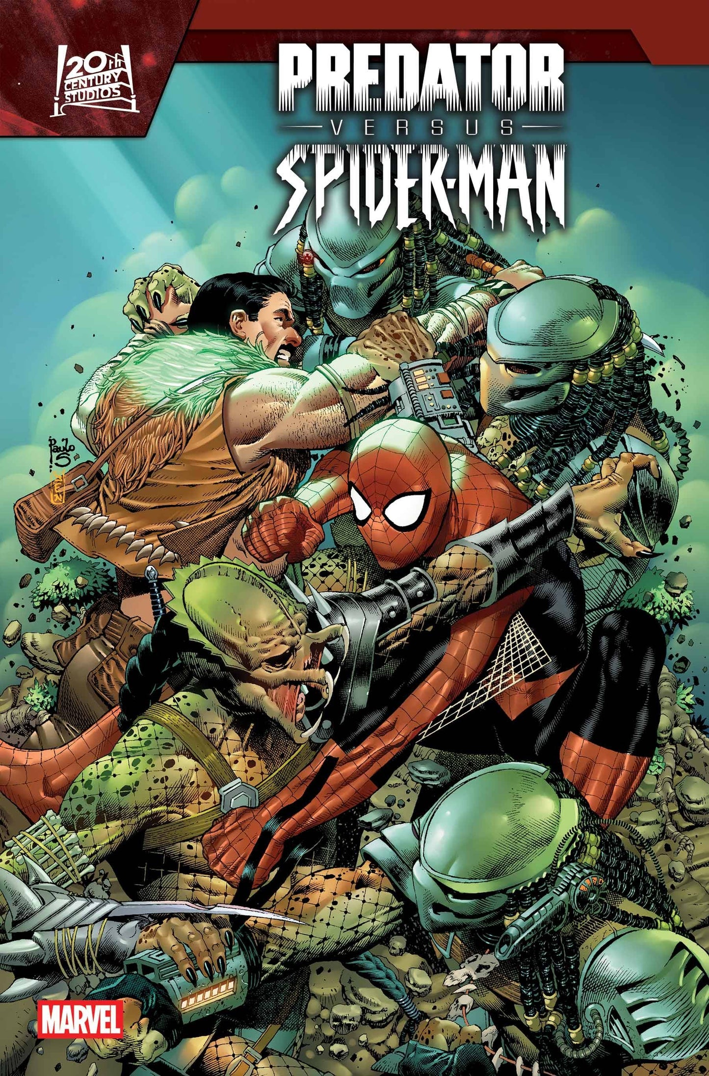 2025 - Predator Vs. Spider-Man #4 Var. A - M - ENG 1