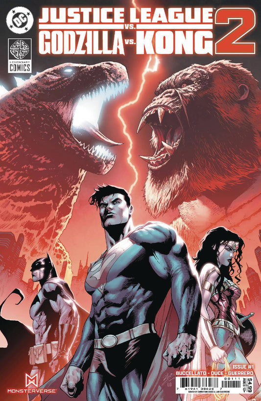 2025 - Justice League vs. Godzilla vs. Kong 2 #1 Var. A - M - ENG 1
