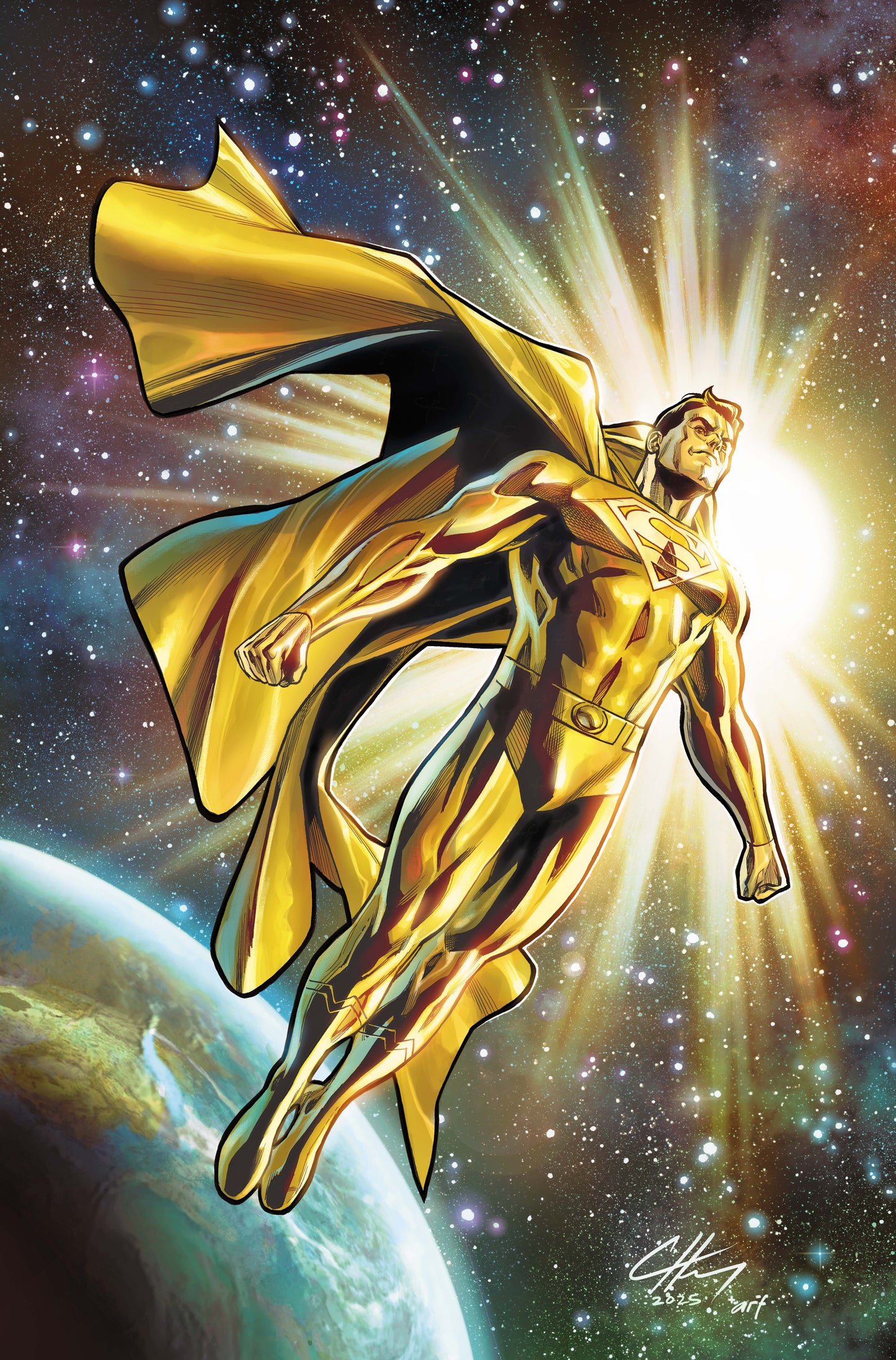 2025 - Superman Unlimited #9 Cvr E Clayton Henry Card Stock Var - M - ENG 1