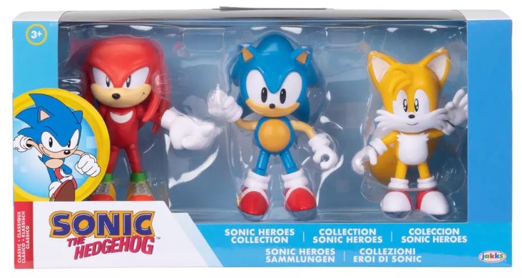 Sonic the Hedgehog - 4 Figures 3-pack Classic collection - M 1