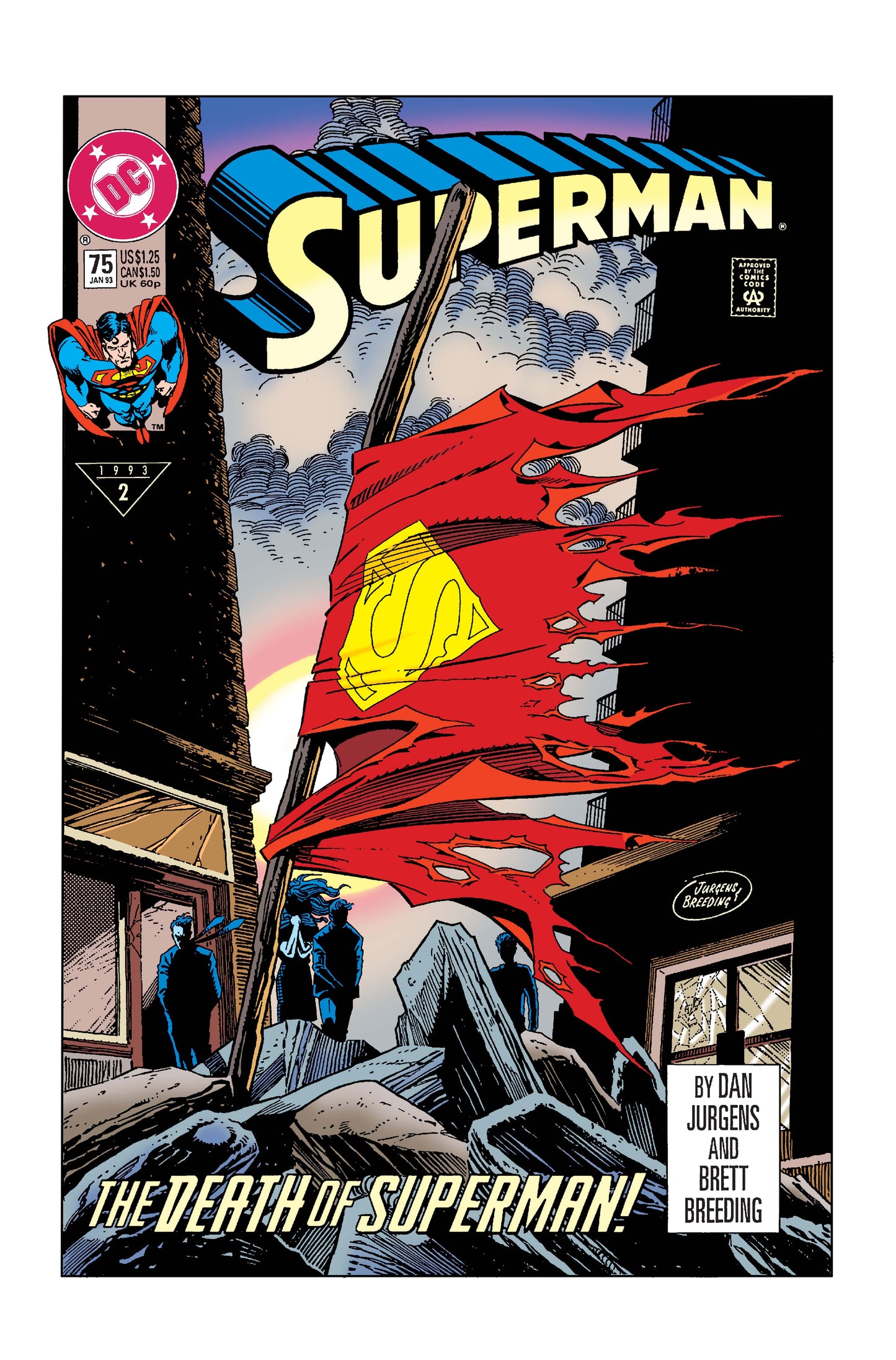 2025 - Superman #75 Facsimile Edition Cvr A Dan Jurgens - M - ENG 1