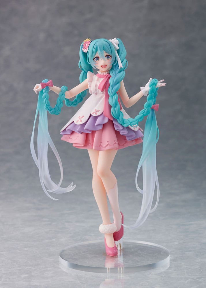 Hatsune Miku PVC Statue Wonderland Rapunzel Ver. 18cm - M 1