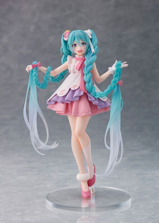 Hatsune Miku PVC Statue Wonderland Rapunzel Ver. 18cm - M 1