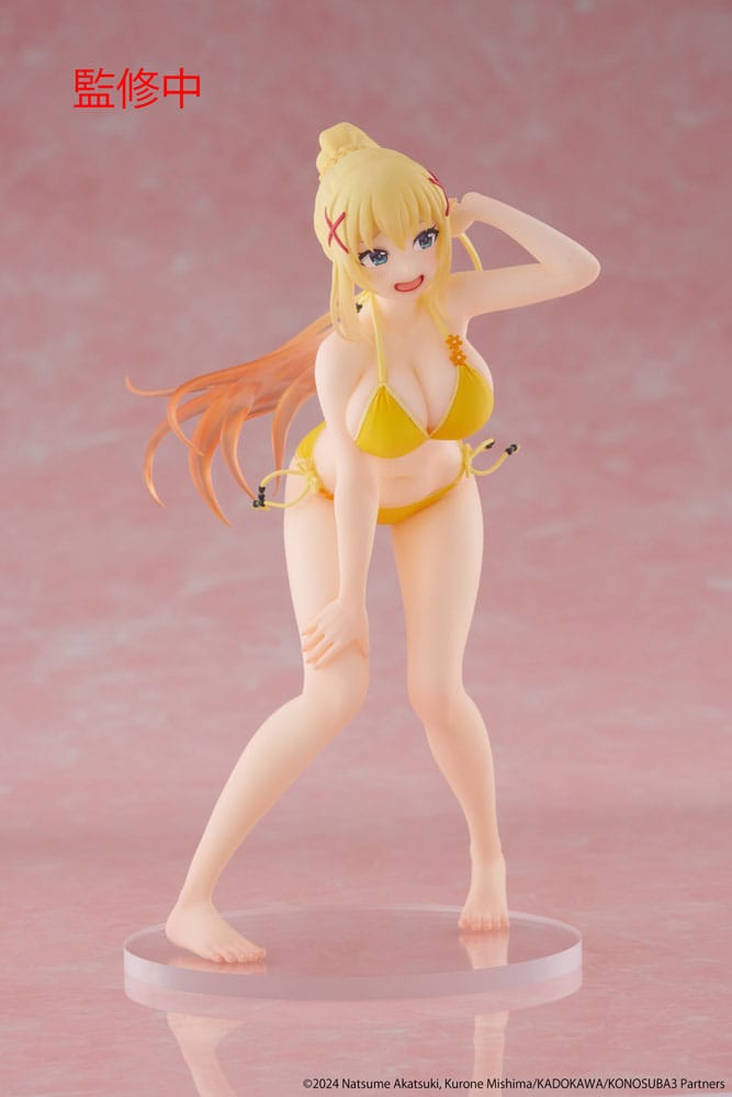 KonoSuba Coreful PVC Statue Darkness Swimwear Ver. 18 cm - M 2