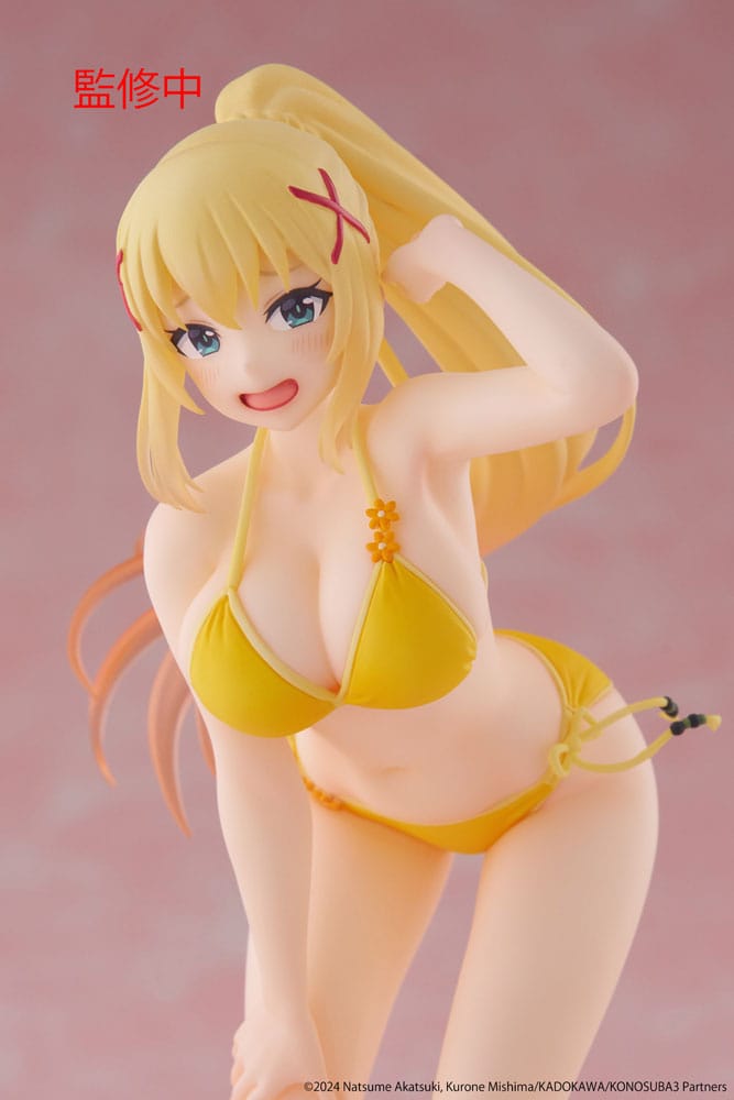 KonoSuba Coreful PVC Statue Darkness Swimwear Ver. 18 cm - M 3