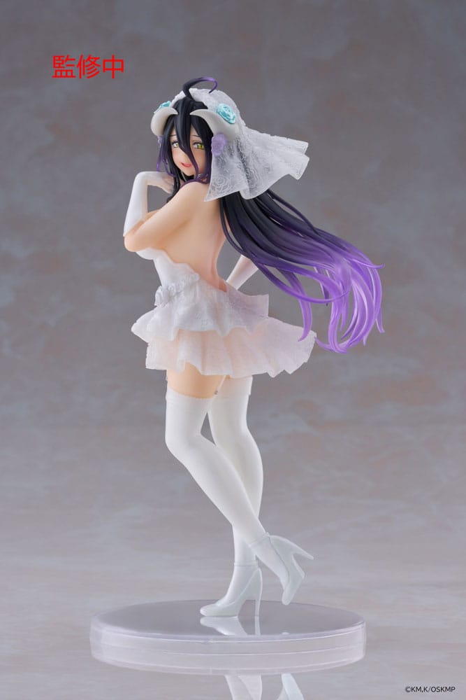 Overlord Coreful PVC Statue Albedo Wedding Ver. 18 cm - M 2