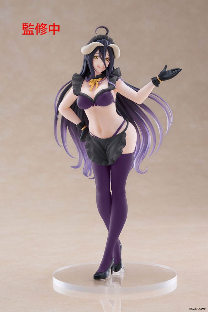 Overlord Coreful PVC Statue Albedo Maid Renewal Edition 18 cm - M 1