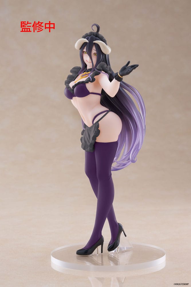 Overlord Coreful PVC Statue Albedo Maid Renewal Edition 18 cm - M 2