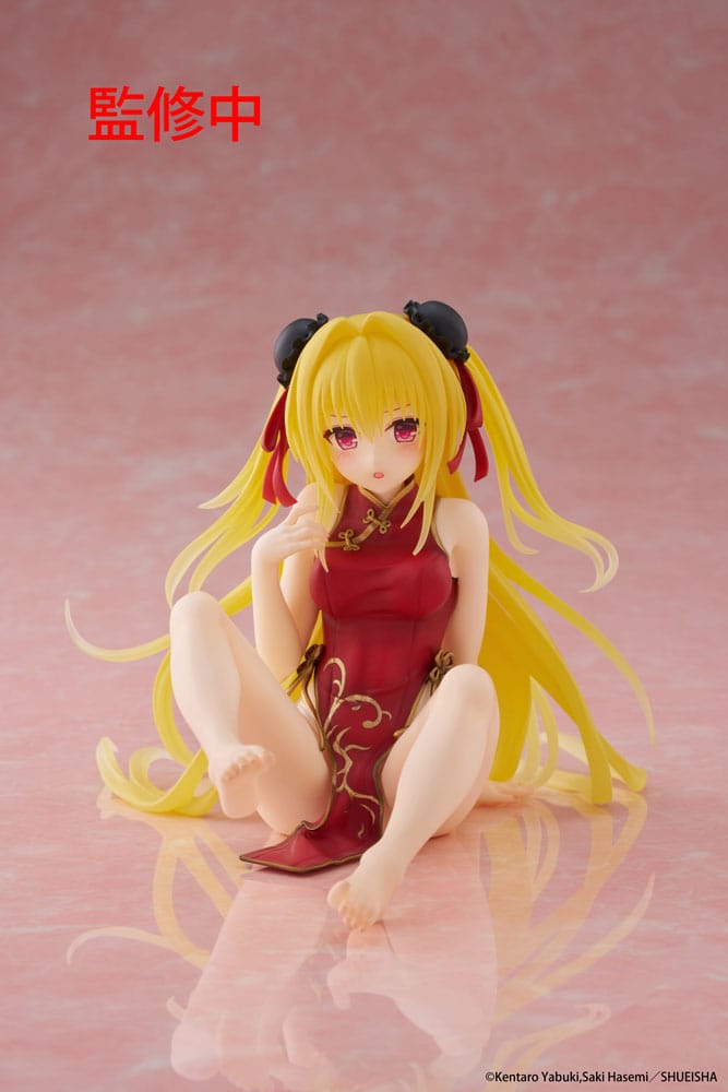 To Love Ru Darkness Statue Golden Darkness - Chinese Dress 13cm - M 1