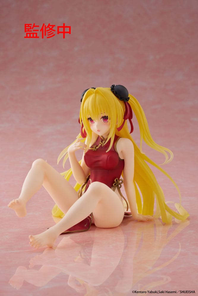 To Love Ru Darkness Statue Golden Darkness - Chinese Dress 13cm - M 2