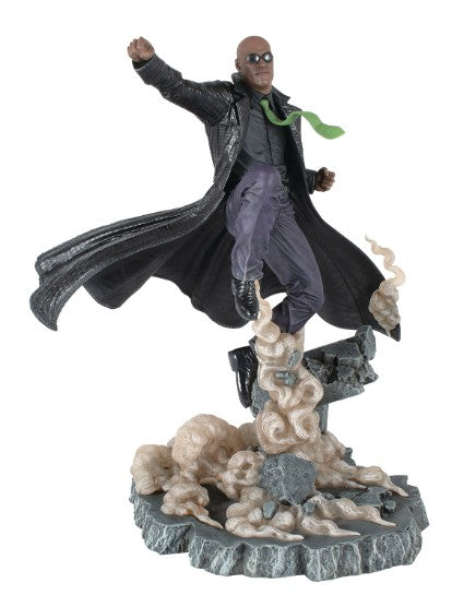 The Matrix Gallery DLX Morpheus PVC Statue - M 1