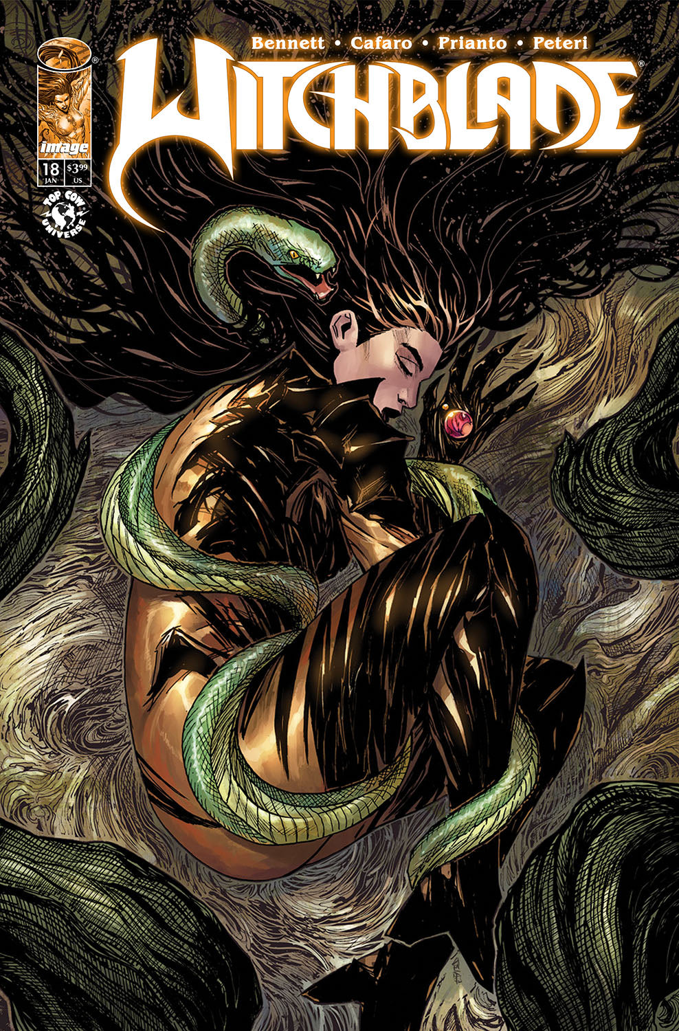 2025 - Witchblade #18 Cvr A Giuseppe Cafaro & Arif Prianto - M - ENG 1