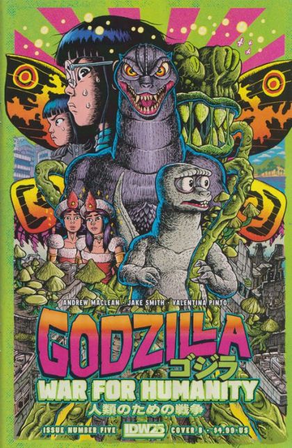 2024 - Godzilla: War for Humanity #5 Var. B - M - ENG - PRE-ORDER 1