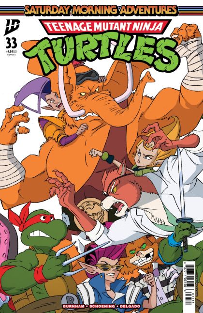 2026 - Teenage Mutant Ninja Turtles: Saturday Morning Adventures Continued #33 Var. A - M - ENG - PRE-ORDER 1