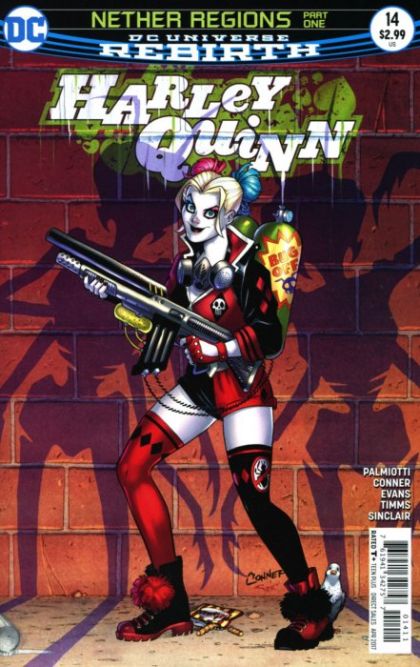 2017 - Harley Quinn, Vol. 3 #14 Var. A - Ants And The Pantsless - M - ENG - PRE-ORDER 1