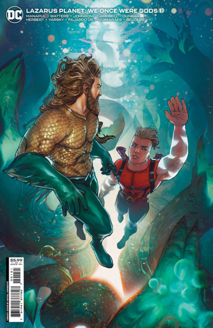 2023 - Lazarus Planet: We Once Were Gods #1 Var. E - Hunger Pains / Martian Manhunter In Songs Of Pain / Song Of The Dead / The Price Of Eternity - M - ENG - PRE-ORDER 1